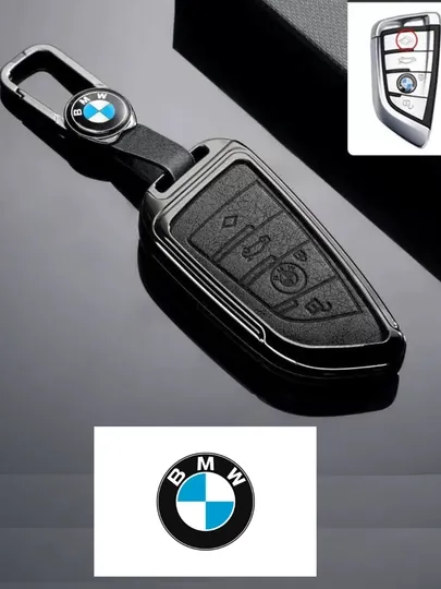 Металлический Чехол для автомобильных ключей BMW — 77CASES-BMWPMC3-ЧЕРНСТЕ