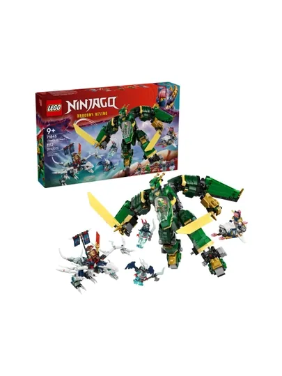 Конструктор LEGO Ninjago Реактивный мех Ллойда 71845, 1112 деталей
