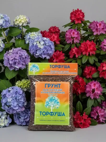 Грунт для гортензий и рододендронов