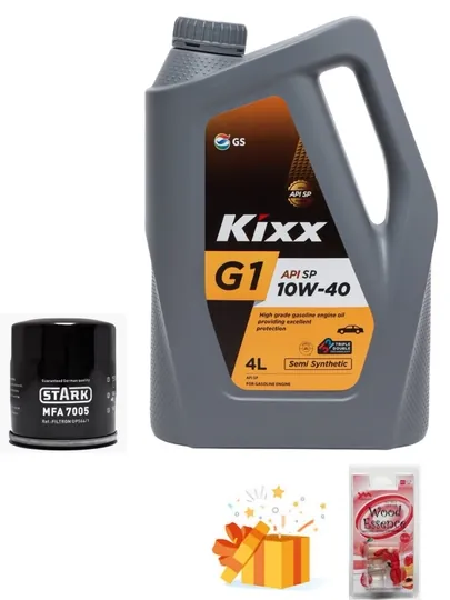 Моторное масло Kixx 10W-40, 4 литра