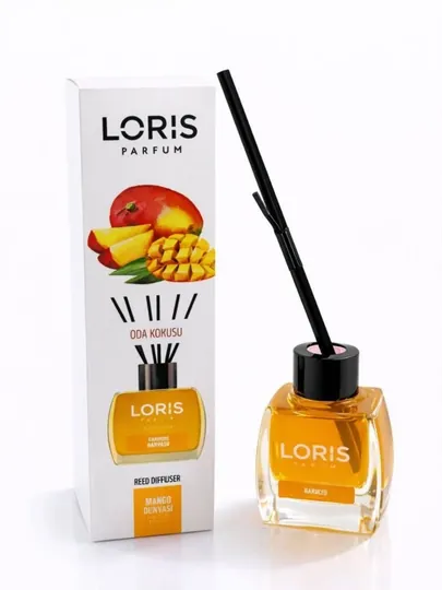 Аромадиффузор для дома Loris Parfum Mango Dünyası, манго, 50 мл