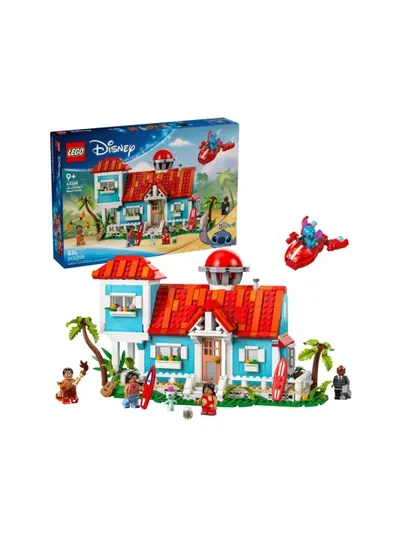 Конструктор LEGO Disney 43268 Пляжный домик Лило и Стич