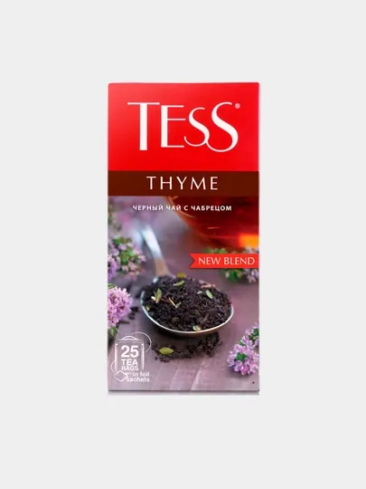 Чай черный Tess Thyme, 1.5 г * 25 шт