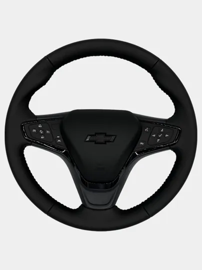 Автомобильный руль Chevrolet Malibu 2, переделка под любое авто Black Piano