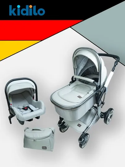 Детская коляска 3 в 1 Kidilo