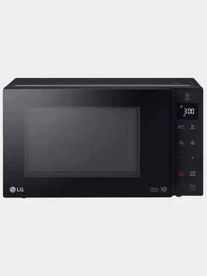 Микроволновая печь LG MH6336GIB, 23 л, с грилем и технологией Smart Inverter