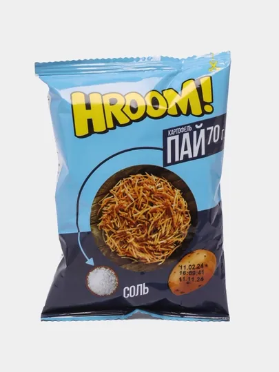 Картофельная соломка Картофель Пай ТМ Hroom, 70 гр