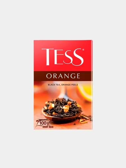 Чай черный Tess Orange, листовой, 100 г