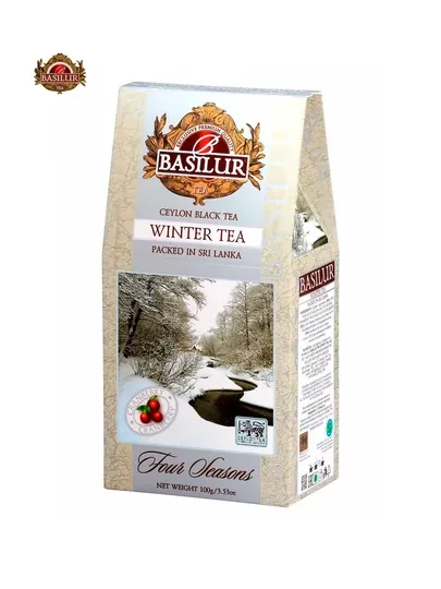 Basilur Winter Tea 100 г, рассыпного листового черного чая