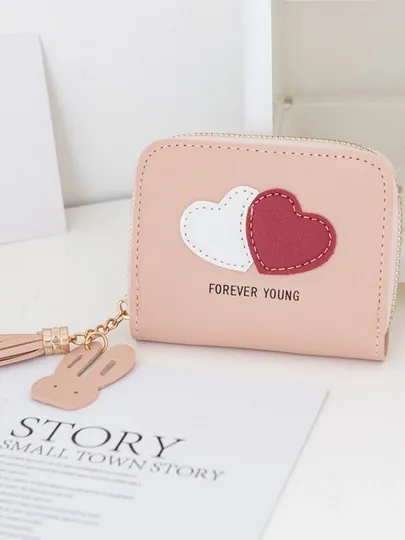 Компактный кошелек для женщин и девочек, cardholder