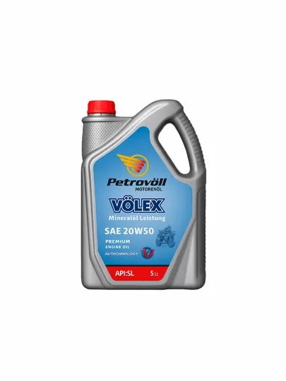 Минеральное моторное масло Petrovoll Volex 20W50