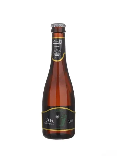Tak Sparkling Juice Apple — безалкогольный газированный яблочный напиток, 330 мл