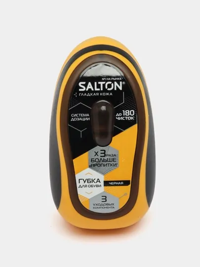 Губка с дозатором, черный SALTON Sn004