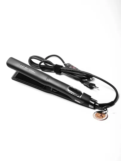 Профессиональный выпрямитель для волос MAC Styler с ЖК-дисплеем, для укладки волос — TECHNOU-MAC2-ЧЕРН