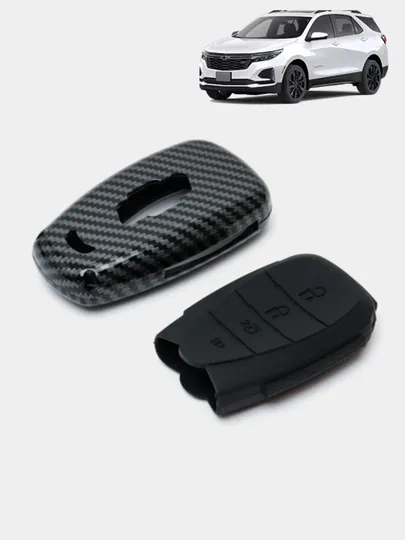 Чехол в карбоновом стиле, для пульта дистанционного управления Chevrolet Equinox