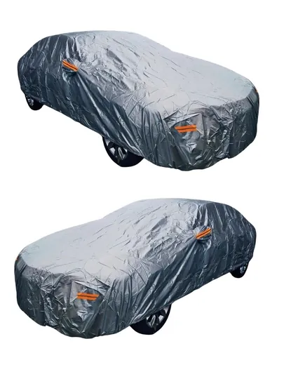 Защитный тент-чехол для автомобилей — 408-TENT1-ЗОЛХАКИ