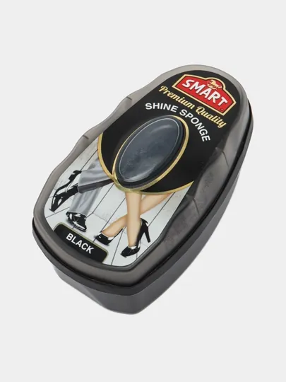 Губка для обуви Smart Hobby, черный, 8 мл