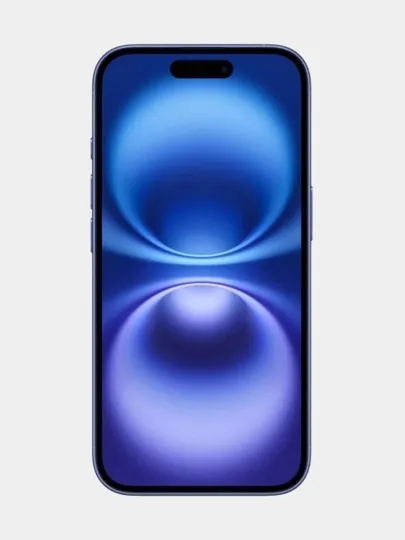 Смартфон Apple iPhone 16, 128 ГБ, nanoSim+eSim, синий