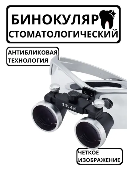 Бинокуляр для стоматологии, хирургии, стоматологические лупы, лупа, очки защитные