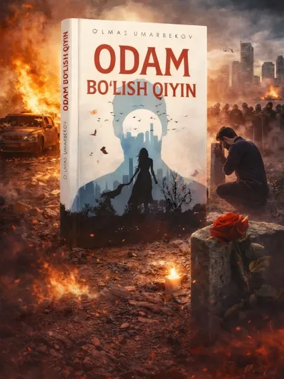 Odam bo‘lish qiyin — O‘lmas Umarbekov | художественная книга