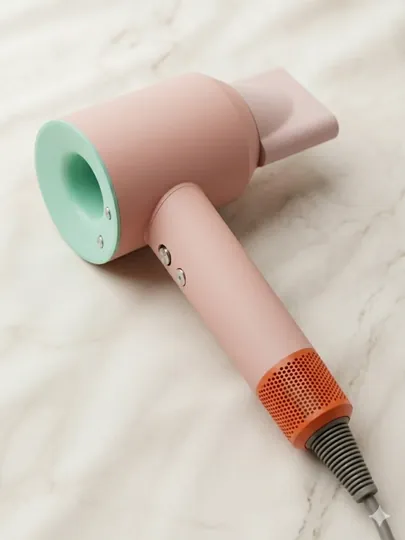 Фен для волос Supersonic Hair Dryer, магнитные насадки, стайлинг и бережный уход, розовый — FAUZ03-ФЕН-РОЗОВ