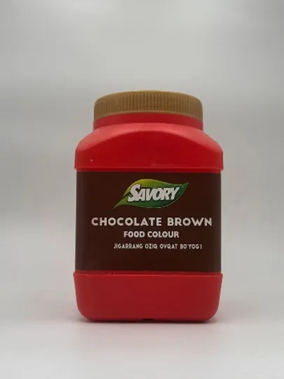 Пищевой краситель Savory, шоколадно-коричневый, Chocolate Brown, 1 кг