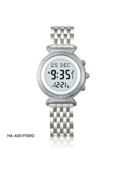 Al‑Harameen HA‑6351 “Diamonds” исламский женские часы
