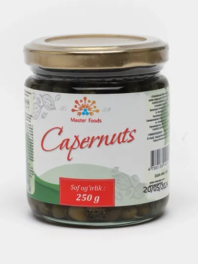 Консервированный продукт из каперсов "capersnuts" 250 g