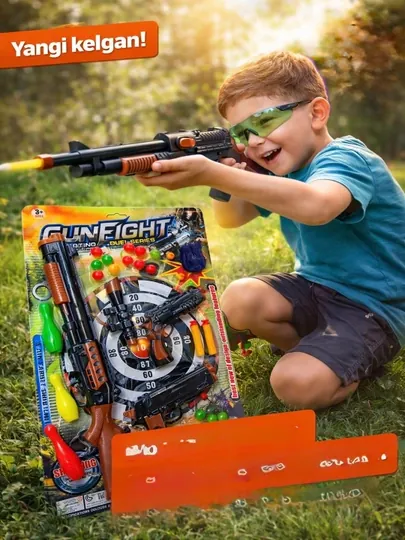 Автомат, набор игрушечного оружия, игрушечная винтовка