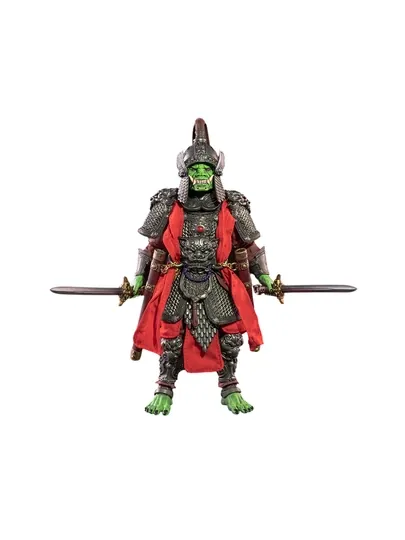 Mythic Legions Rising Sons Yoshanai Kari 6" 2 головы 5 пар рук копьё 2 меча