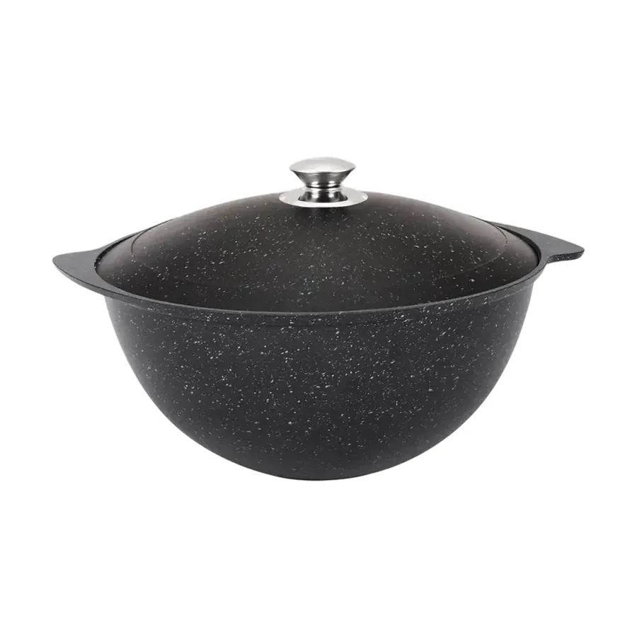 Казан Kukmara 6л со стеклянной крышкой Granit Ultra кгг65а