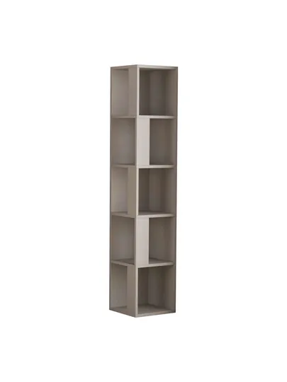 Decortie Piano угловая полка для игрушек библиотека, шкаф - Made in Turkey — DCRT38-MKT0212-БЕЖМЕЛ