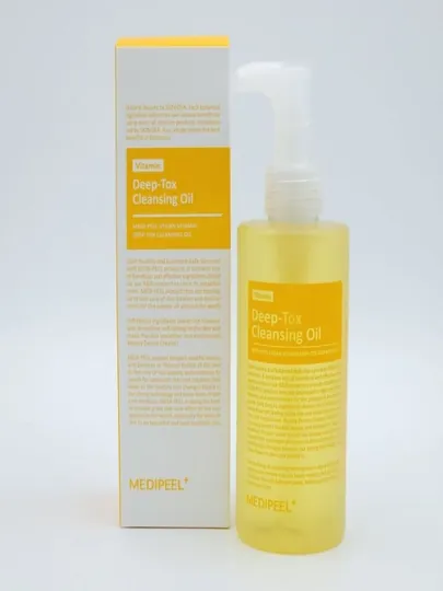 Витаминное гидрофильное масло с липосомами MEDI PEEL Vegan Vitamin Deep-Tox Cleansing Oil