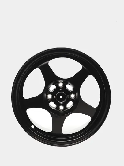 Автомобильные диски R15 (RS36 Matt Black Milling) 4*100 ET35 CB73.1 1 комплект (4 шт.)