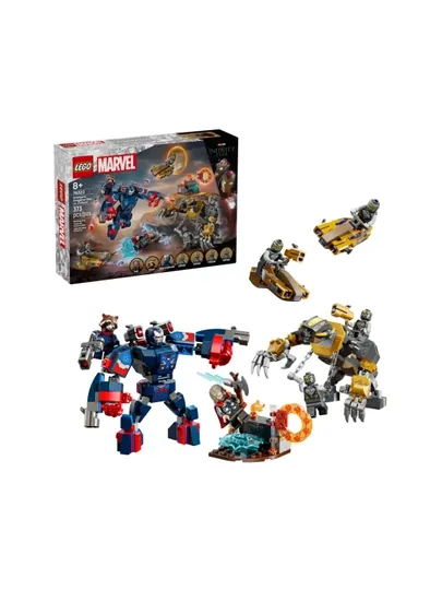 Конструктор LEGO Мстители Финал Тор против Читаури Marvel 76322, 373 шт