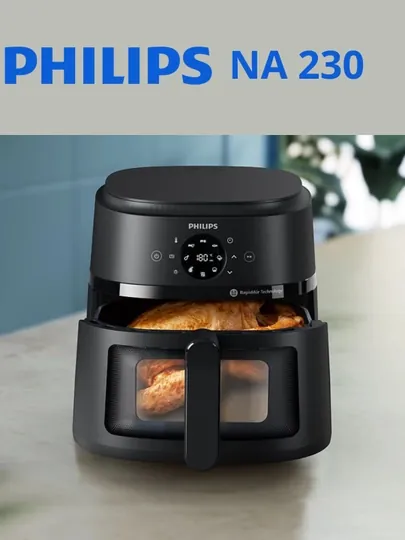 Аэрогриль Philips NA230/00 фритюрница 6,2 л