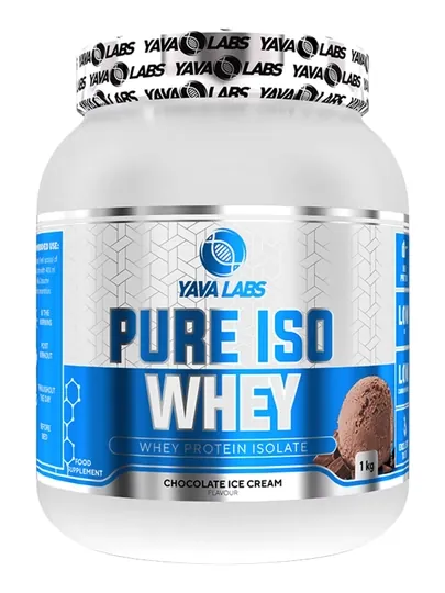 Протеин Yava Labs, Pure Iso Whey Protein, 1 кг, 33 порций