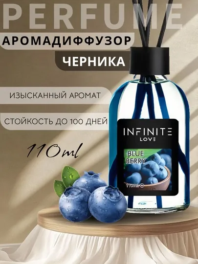 Аромадиффузор для дома INFINITE LOVE Blueberry 110 ml