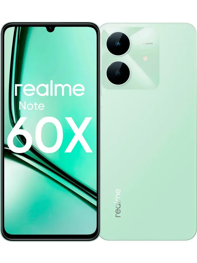 Смартфон RMX3938 (Note 60х) 4 + 128 ГБ Зеленый