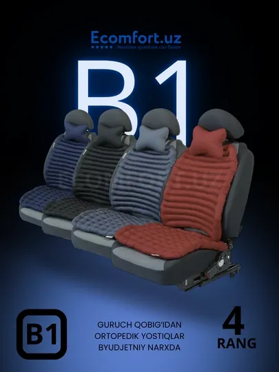Ортопедические накидки для автомобилей, BELLIM, 3 в 1
