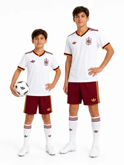 World Cup Football Kits — Футбольная форма для детей и подростков — JSPORTS-BRAZDETSKIYSARIQ-БЕЛЫЙ-BRD18