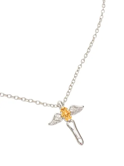 Ожерелье в виде креста в современном стиле — JEWEL16-JEWEL157-ГОРЧИЧ