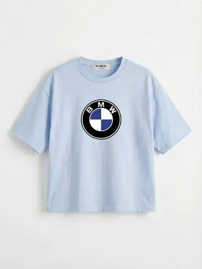 Футболка для мальчика с принтами Майнкрафт, Роблокс, BMW