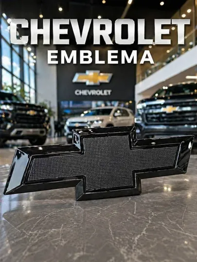 Эмблема передняя Chevrolet, глянцевая, на решетку радиатора автомобиля, логотип, тюнинг