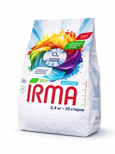Стиральный порошок Irma универсальный, 2.4 кг, 3 кг, 4.8 кг и 6 кг