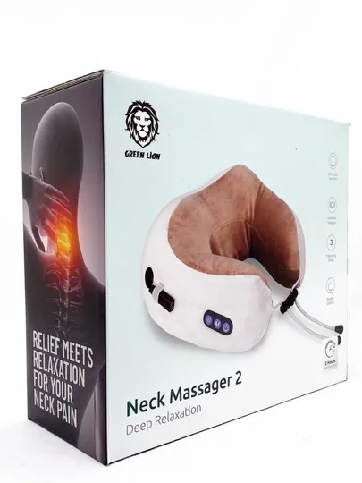 Массажер для шеи Green Lion Neck Massager 2, с функцией прогрева и вибрации