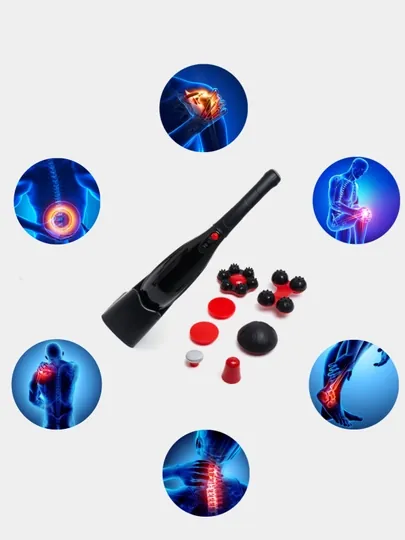 Антицеллюлитный беспроводной вибромассажер для лица, ног и всего тела BRAUN PILUS BLD-909