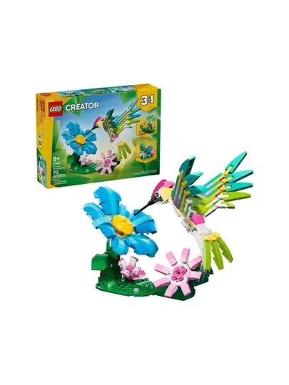 Конструктор LEGO Дикие животные: Красочный колибри 31384
