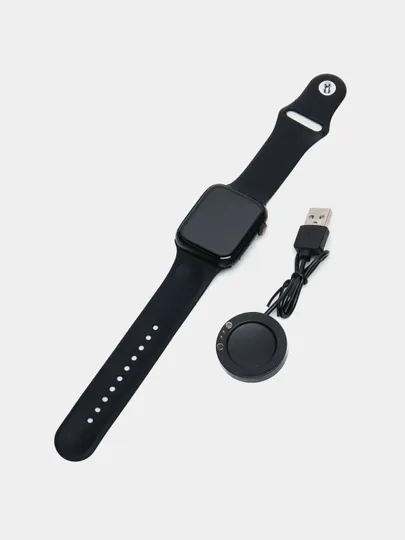 Умные часы BIG T800 Pro Max — Android/iOS, беспроводная зарядка, уведомления