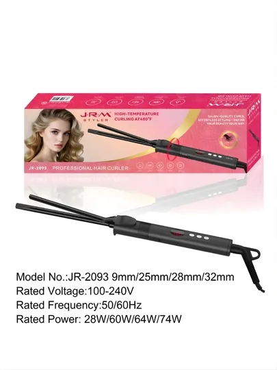 Профессиональная конусная плойка и гофре JRM Styler – мульти стайлер для волос